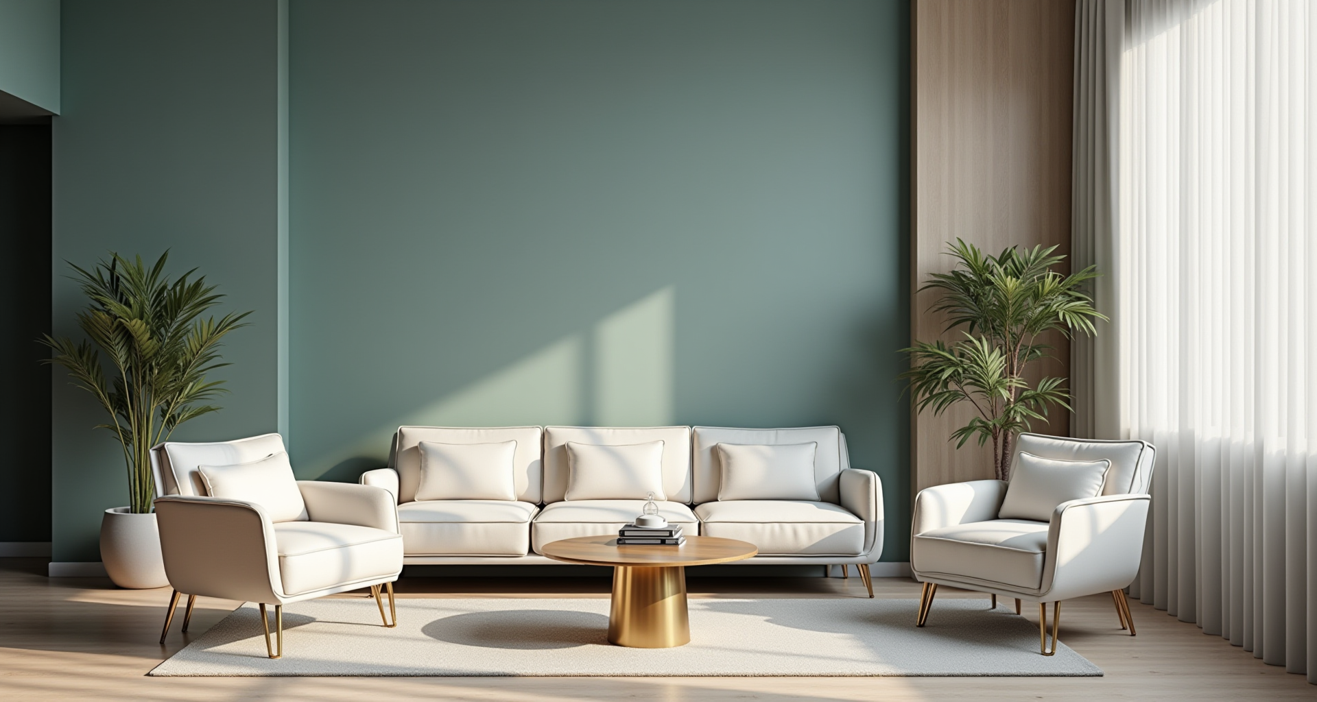 Elegante Raumgestaltung